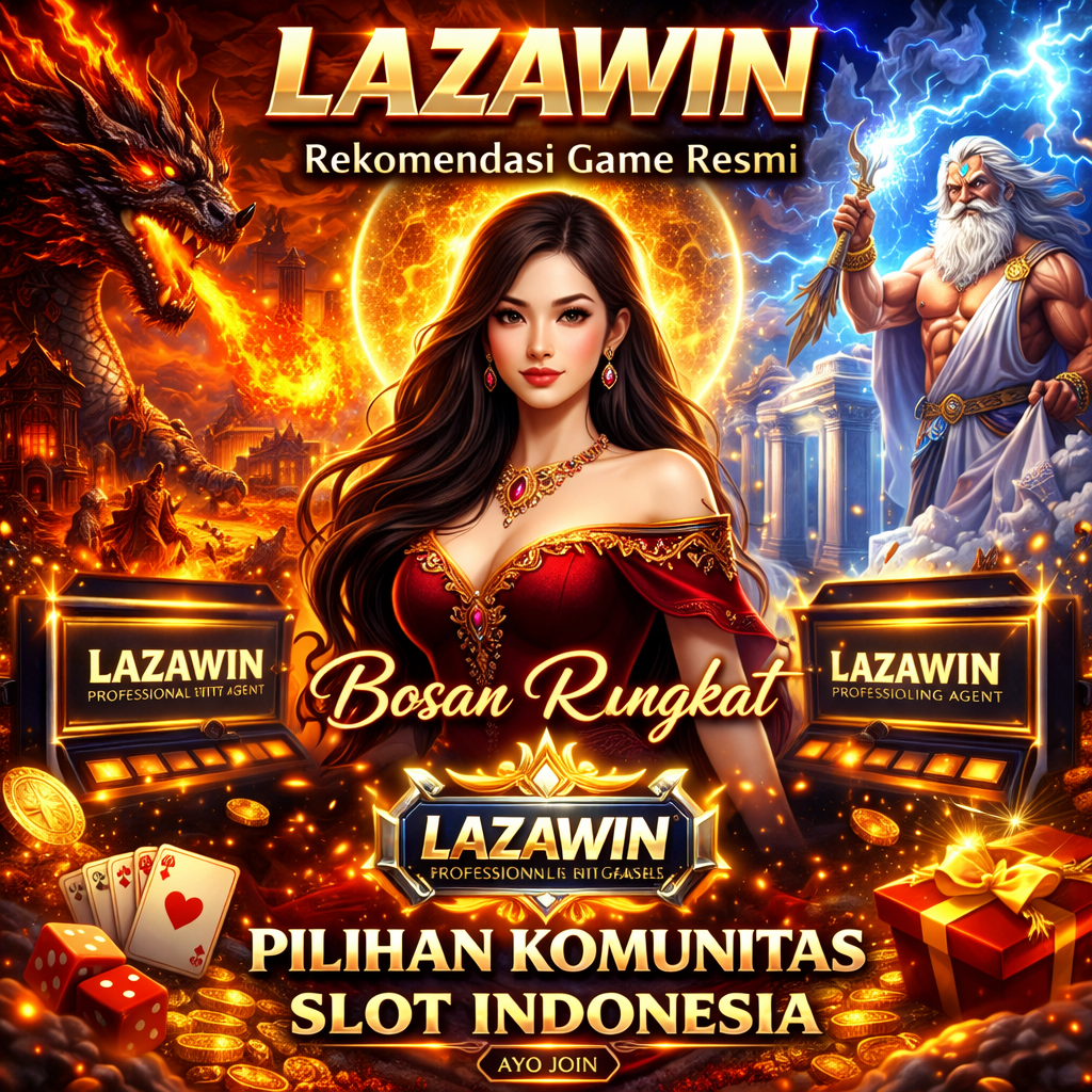 LAZAWIN Banner Situs Slot Online Terbaik 2026